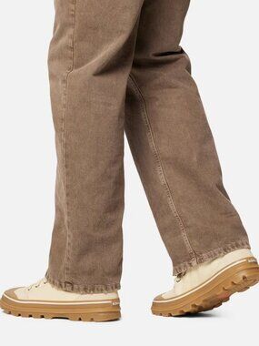 NEW SOREL Men's Canvas Scout N About Low Sneakers in chalk 1125 6m3